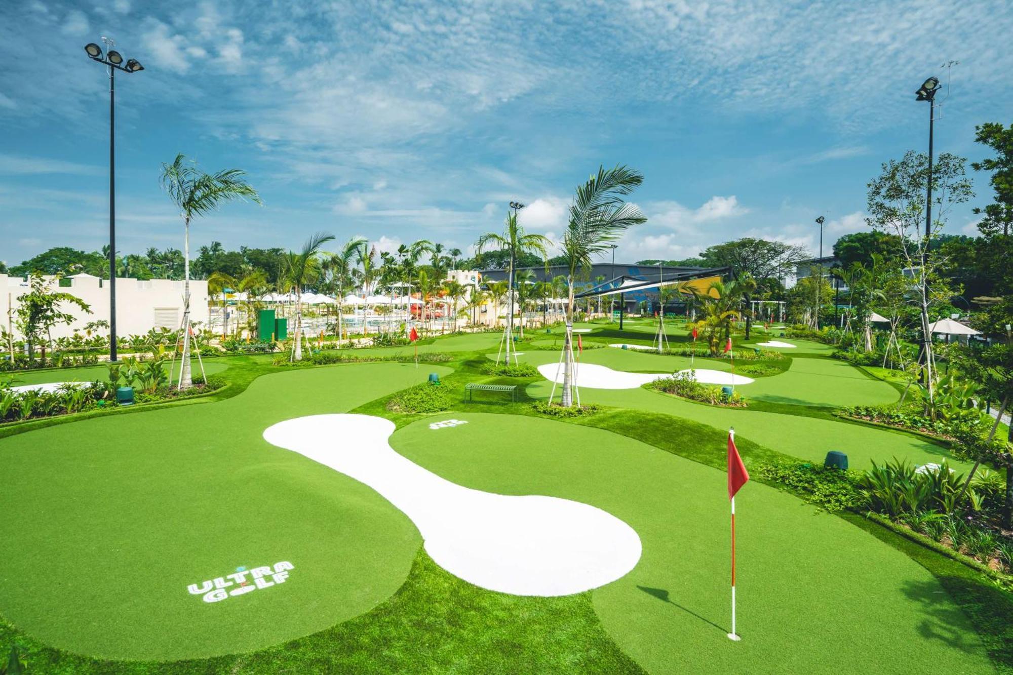 Shangri-La Rasa Sentosa, Singapur Zewnętrze zdjęcie Golf course at the 2017 SEA Games