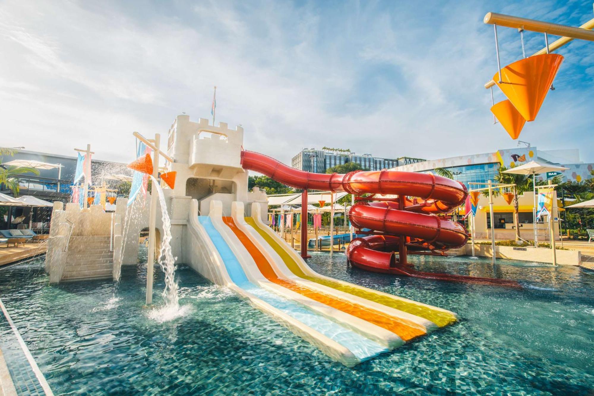 Shangri-La Rasa Sentosa, Singapur Zewnętrze zdjęcie Splash Island
